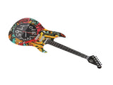 Guitar Wall Clock Simulation Time Accurate Clock Wall Decor for Home Dormitory Bedroom 5680 V1294-YM0626-3115220139411