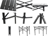 Portable Camping Table Folding Side Table Aluminum Lightweight Table with Carry Bag for Outdoor V1259-DP01-I-00019