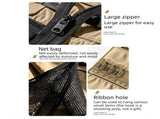 camouflage color Car Seat Back Organizer 210D Oxford Cloth, Water-Resistant & Multi-Pocket Design V888-ELOSUNG53514