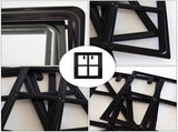 Small Dog Door Black Plastic 1Pack V1369-AZ3-W-13163