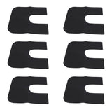 Toilet Mat Dark Gray Washable Reusable Potty Training Toilet Rug for Restroom Bathroom Adjustable V1294-YM0901-3112240054812