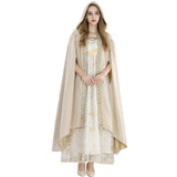 Cloak with Hood Women Renaissance Hooded Medieval Cloak Witch Robe Cape Hooded Cape Bridal Cloak V1192-AZ-W-0157