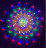 Samland Led Round Circle Wave Effect Fairy Light for Christmas Decoration-256RD V1060-ZP256RD-150CM