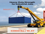 Chain 10mm x 3 m Lifting Chains with 4 Leg Grab Hooks, Heavy Duty G80 Alloy Steel Lifting V952-DGDLHHMGFH1JKA9OV001V0