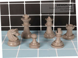 Silicone Chess Mold Tray 12pcs for Baking and Home Use, Cube Maker for Chess V1366-AZ2-W-21513