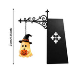 Halloween Ghost Bookshelf Night Light Hanging Decor Lamp Warm Soft Glow Ambient Lighting Slidable V1369-AZ3-W-14897
