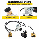 Go Kart Brake Master Cylinder Kit Go Kart Hydraulic Brake Kit Universal Go Karts Brake Kit Complete V952-02-08KDCSCTJ00001V0