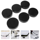 6-Pack Official PVC Ice Hockey Pucks for Indoor and Outdoor Practice Training and Skill Development V1366-AZ2-W-17291