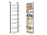 Over the Door Pantry Organizer, 9-Tier Pantry Organization and Storage, Heavy-Duty Steel Hanging V952-MGCCJ9CHS000PMUY7V0
