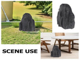 Artificial Garden Rock 1 Pack Faux Irregular Rock for Outdoor Landscape Decoration and Event V1366-AZ2-W-19552