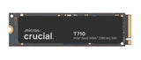 Crucial T710 1TB PCIe Gen5 NVMe 2280 SSD - 14900/13700 MB/s R/W 600TBW 2.2M IOPs 1.5M hrs MTTF with V1202-V2-HBC-T710-1TB