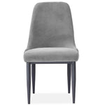 Eva Dining Chair Set of 2 Fabric Seat with Metal Frame - Grey V315-VOD-MIDC-02-2PC-KIT