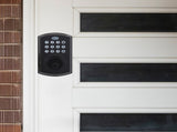 MEC Digital Motorised Smart Lock 50 User Codes Auto-Lock Backlit Keypad Matte Black MEC-MED50MB