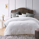 Accessorize Dotty Clip White 3 Piece Jacquard Comforter Set King V442-HIN-COMFORTER-DOTTYCLIP-WHITE-KI