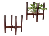 Bamboo Plant Stand Flower Pot Holder Potted Stand Indoor Display Rack Room DecorS V1294-YM0901-3111200257313