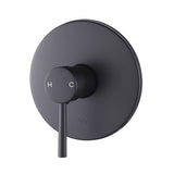 Shower Bath Mixer Tap Bathroom Electroplated Matte Black V63-827911