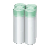 100pcs Trash Bag 13 Gallon Multipurpose Leak Proof Heavy Duty Garbage Bag with Scent for Living Room V1294-YM0901-3117250033212