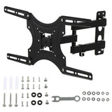 1Pc Stand LCD TV Holder Black Adjustable Wall Mounted Bracket V1369-AZ3-W-24629