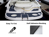 EVA Foam Boat Flooring Mat Faux Decking Teak Marine Mat Boat Carpet Sea Deck Flooring for Motorboat V985-EVABOATMATDEEPGREY