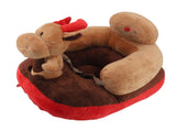 Baby Support Sofa Chair Non Slip Anti Tipping Adjustable Angle Plush Infant Learning Seat Sofa Elk V1294-YM0901-3116240000512