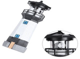 Outdoor Solar Power Rotating LED Light Landscape Lamp Garden Courtyard Decoration White LightBlack V1294-YM0901-3119200060911