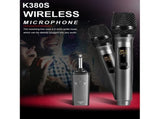 Bluetooth Karaoke Microphone - Portable Wireless Mic for KTV, iPad, Singing V1263-JX-3703