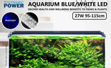 27W Set 2 Aquarium Blue White LED Light for Tank 95-115cm V274-AQ-LED100-27W-X2