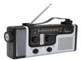 LED Hand Crank Radio AM FM SW Solar Dynamo Outdoor Emergency Radio with Portable Flashlight V1294-YM0523-3119220034211