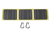 Solar Panel 21W 5v 9v 12v Output Dual USB Portable Waterproof Monocrystalline Silicon Solar Panel V1294-YM0901-3111240094011
