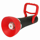 Industrial High Flow Firefighter Style Garden Hose Nozzle Grip Nozzle with Threaded Hose Connection V1366-AZ2-W-21908