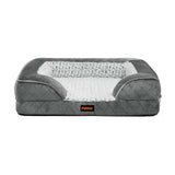 Pawz Orthopedic Memory Foam Pet Bed Dog Washable Mat PT1289-XXL-GY