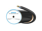 BENFEI 000704BK-305MS Pure Copper Cat 6 Cable 305M-Waterproof Black PEPVC Double-Layer V28-ELEBEN000704BK305MS