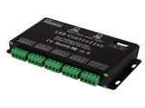 DC5V-24V 6 Channel RGB LED Controller DMX Decoder Driver Strip Module Black Color V1294-YM0722-JYA01532
