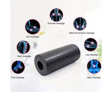 Standard fascia roll. Original massage roller for fascia training - Training role in various - Black V1263-JX-1229