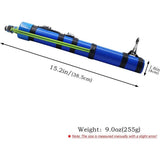 Fishing Catapult Rod, 15.2 In Compact Telescopic Fishing Rod with Reel, Portable Lure Launcher Tool V1192-AZ-W-17707