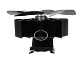 Wood Stove Fan Heat Powered 6 Blades Hanging Stove Fan Silent Flue Pipe Hanging Fireplace Fan Eco V1294-YM0706-3114230124811