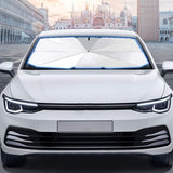 Car Sun Shade, Windshield Interior Sunshade, Foldable Car Sunshade, Blocks 99.9% Of Uv Rays For Car, V1188-MS-227-1399