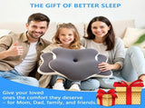 Ergonomic Cervical Neck Support Pillow, Memory Foam Contour Bed Pillow for Side Sleepers and Neck V1189-LC-AMZ-00274
