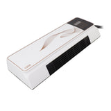 Electric Fan Heater ABS PP Wall Mounted Mini Heating Cooling Machine with Remote Control for Bedroom V1294-YM0706-3113230196212