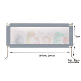 Bopeep Kids Baby Safety Bed Rail Guard King KD1062-K