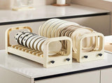 Dish Plate Drying Rack Expandable Plastic Kitchen Dish Stand Holder Plate Organizer for Kitchen V1294-YM0901-3118230260211
