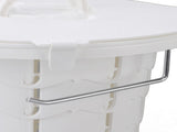 Retractable Portable Toilet Foldable Travel Toilet 7 Level Adjustable Height Camping Portable Potty V1294-YM0901-3111240205811