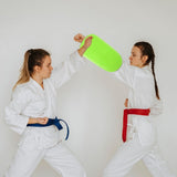 Multicolor Thai Kick Pads for Martial Arts Training with Adjustable Height, PU Material, 20 x 10 V1366-AZ2-W-19511