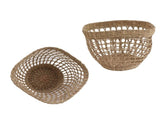 2PCS Woven Basket Handwoven Sea Grass Storage Basket for Flower Plant Farmhouse Home Decor V1294-YM0706-3117230158611
