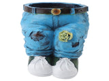 Pants Flower Pot Resin Stylish Look Versatile Decorative Flower Planting Pot Planter Garden Figurine V1294-YM0901-3111240060211