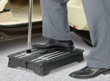 High-Load Folding Step Stool with Rounded Corner & Anti-Slip Footpad, Portable Stable Step Ladder V888-ELOSUNG55121