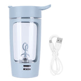 650ml Portable Eletric Shaker Bottle Automatic Mixer Bottle Coffee Juice Milk Self Stirring Cup V1294-YM0901-3113210020011