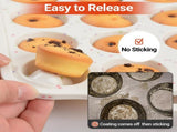 Mini Cupcake Pans, Mini Loaf Pan, Easy to Handle for Baking Mini Muffins, Mini Cupcakes, Mini Egg V1258-DP02-C-38