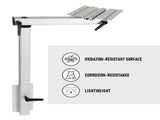 Adjustable RV Table Leg 360&deg Rotating Support Pedestal Table Leg RV Accessories, Detachable Aluminum V985-RVTABLELEG