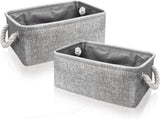 Organizing Fabric Storage Basket Box for Shelves, Nursery, Decorative Baskets V1188-WSZ-A-2223